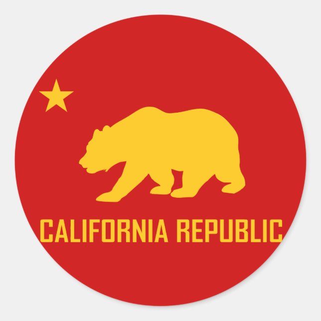 Sticker de la Californie (Devant)