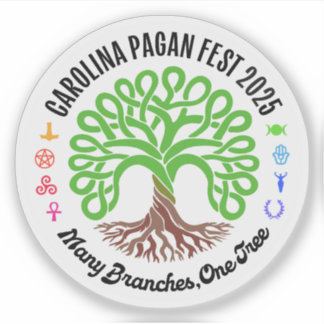 Sticker de la Carolina Pagan 2025 Transparent