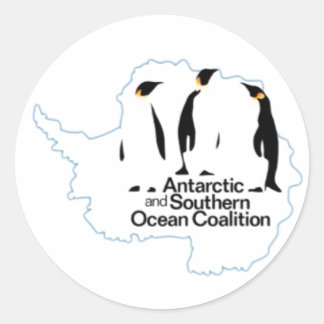 Sticker de la Coalition Antarctique et Océan Austr
