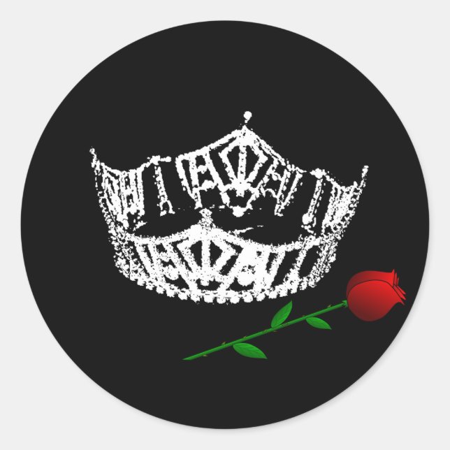 Sticker de la couronne Pageant (Devant)
