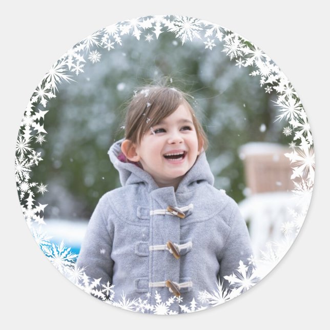Sticker de la dentelle de neige (Devant)