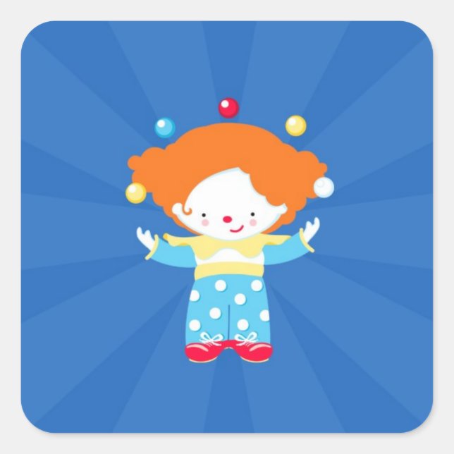 Sticker de la fête du Carnaval de cirque (Devant)