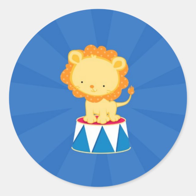 Sticker de la fête du Carnaval de cirque (Devant)