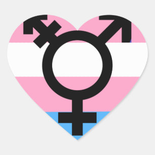 Sticker de la fierté transgenre MTF FTM