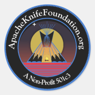 Sticker de la Fondation Apache Knife