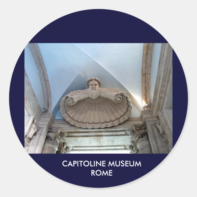 Sticker de la porte du Musée du Capitole (Devant)