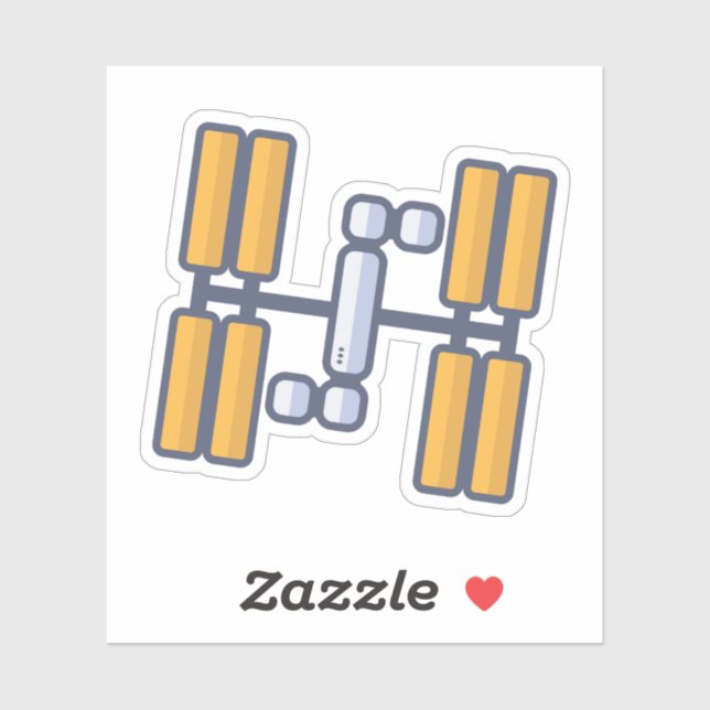 Sticker de la Station spatiale internationale (ISS (Feuille)