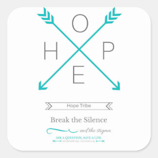 Sticker de la tribu Hope - mettre fin à la stigmat