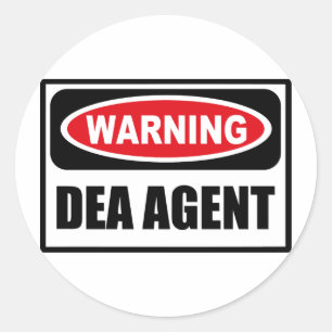 Sticker de l'AGENT DEA