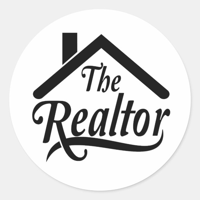Sticker de l'agent immobilier Realtor (Devant)