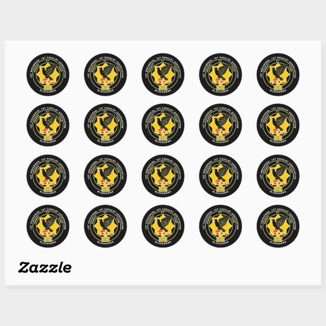 Sticker de l'association de petites cav 1,5 po (Feuille)