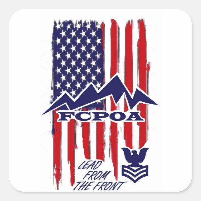 Sticker de l'Association des petits officiers de p (Devant)