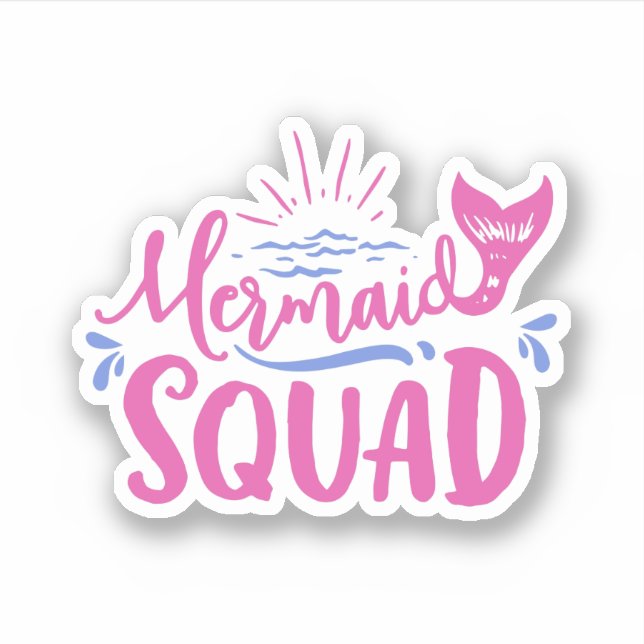Sticker de l'équipe de sirène (Devant)