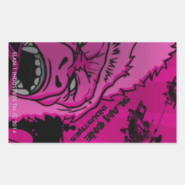 STICKER DE L'INDUSTRIE SLAM ONE (Devant)