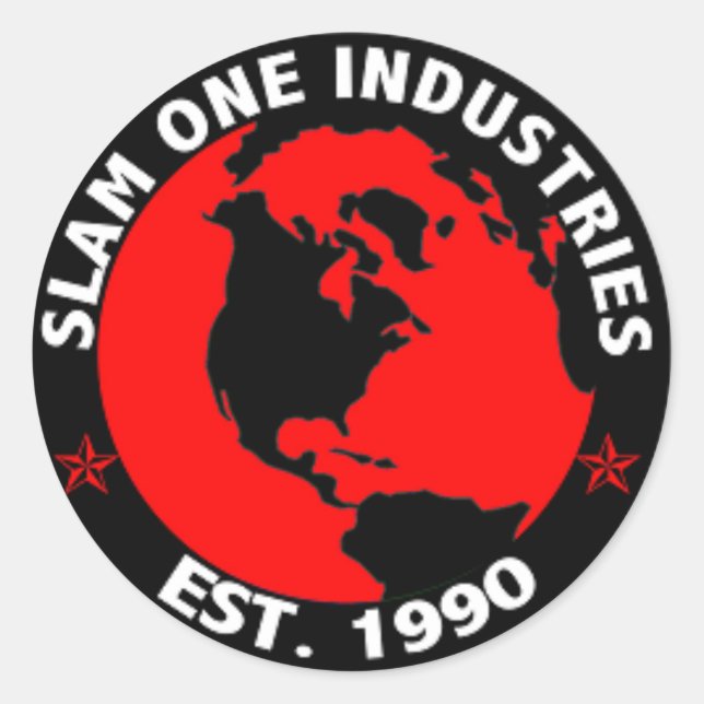 STICKER DE L'INDUSTRIE SLAM ONE (Devant)