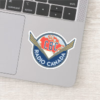 Sticker de logo CBC 1940s