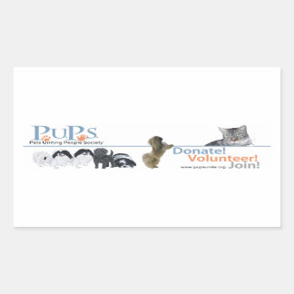 Sticker de logo PUP Pekingese