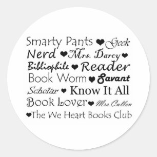 Sticker de logo " Smarty Pants"