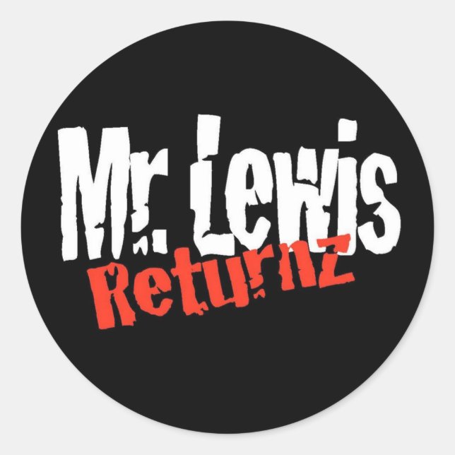 Sticker de M. Lewis Retnz (Devant)