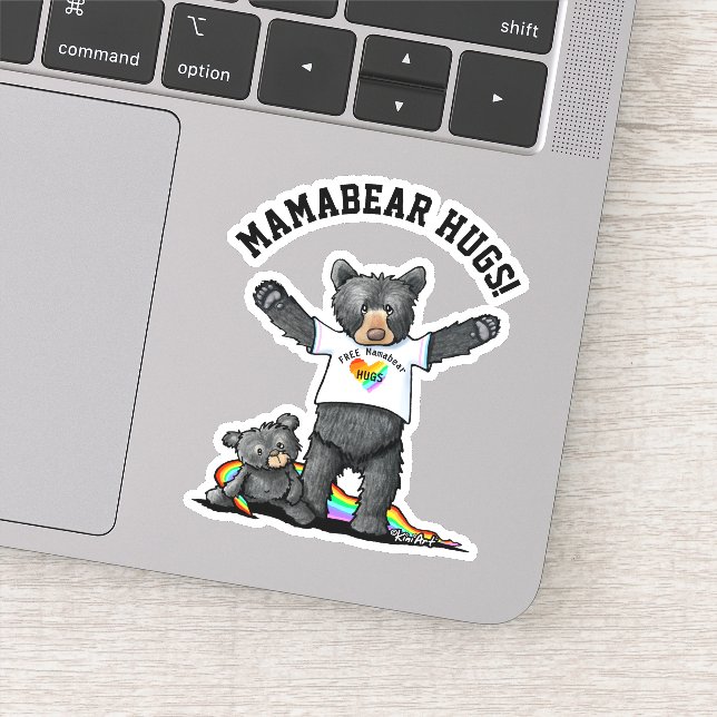 Sticker de Mamabear Hugs (Détail)