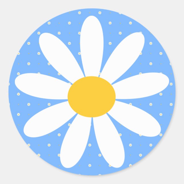 Sticker de marguerite (Devant)