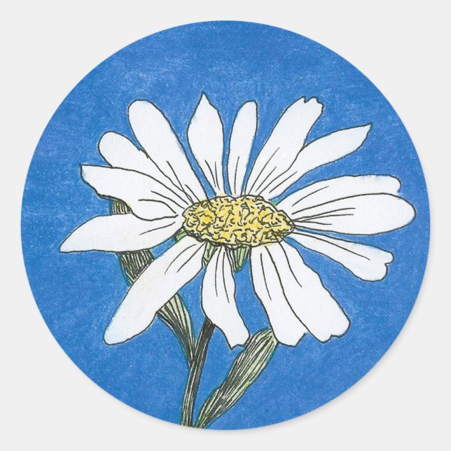 Sticker de marguerite (Devant)