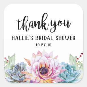 Sticker de Merci succulent