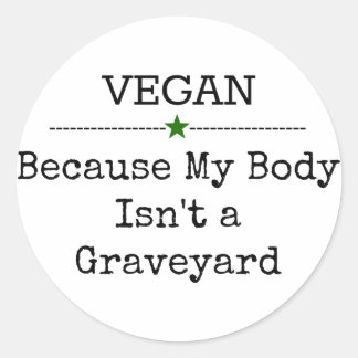Sticker de message Vegan