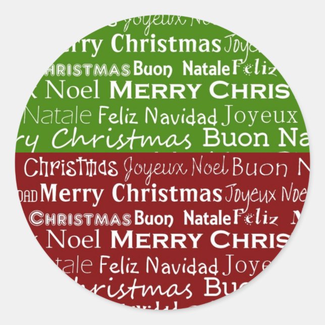 Sticker de Noël (Devant)
