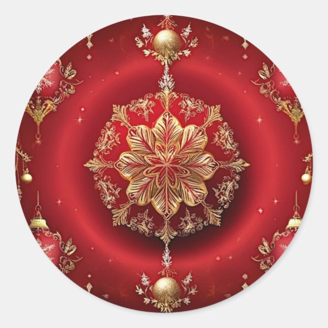 Sticker de Noël (Devant)