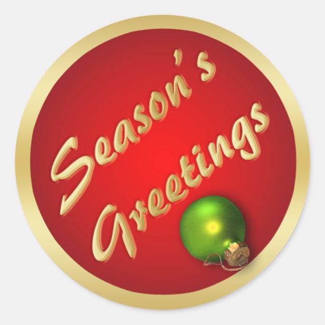 Sticker de Noël (Devant)