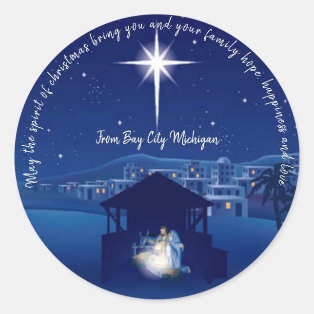 Sticker de Noël (Devant)