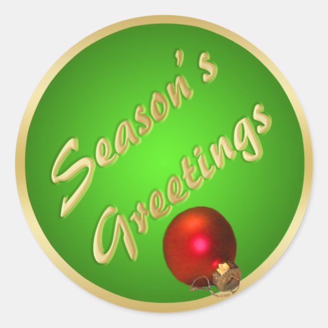 Sticker de Noël (Devant)