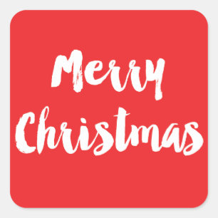 Sticker de Noël classique