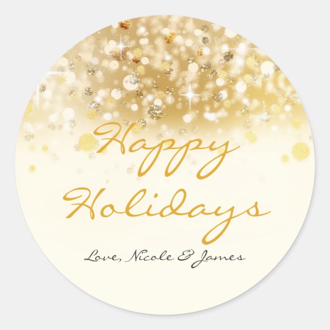 Sticker de Noël de Noël de Noël de Noël (Devant)