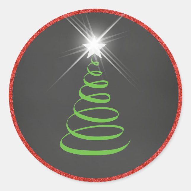 Sticker de Noël en tableau noir (Devant)