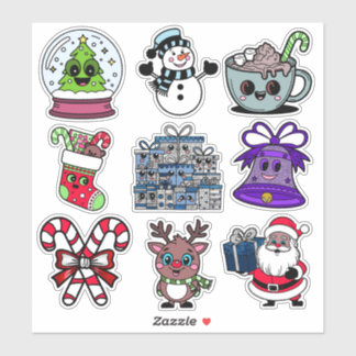 Sticker de Noël pour enfants - Festive, Fête