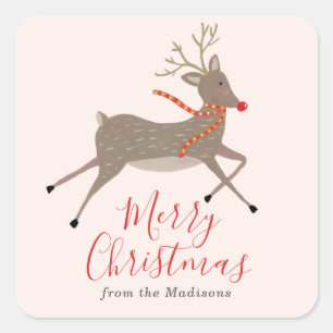 Sticker de Noël Reindeer Games