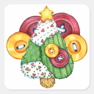 Sticker de Noël - SRF
