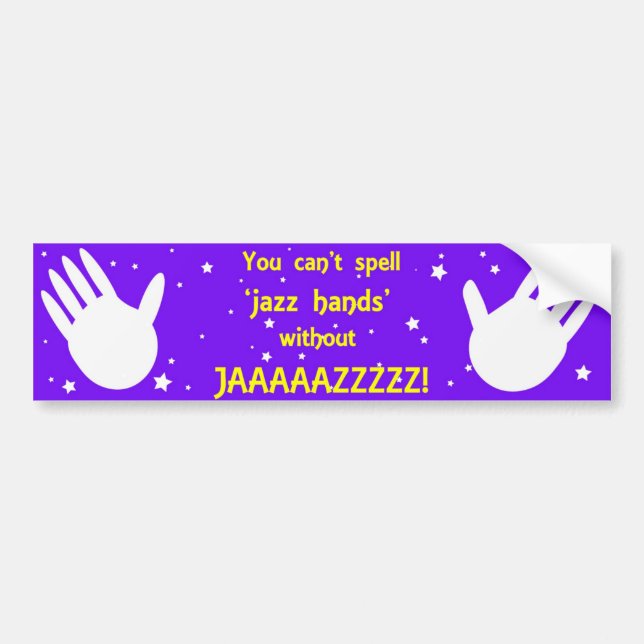 Sticker de pare-chocs amusant (Devant)