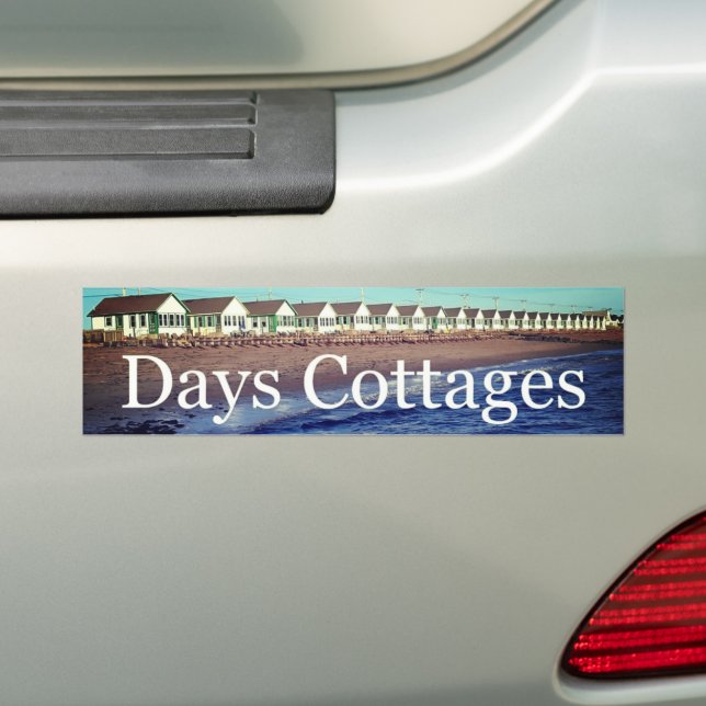 Sticker de pare-chocs de jours Cottages (En voiture)