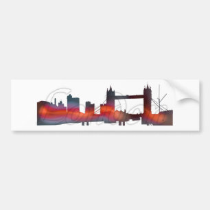 Sticker de pare-chocs de Londres