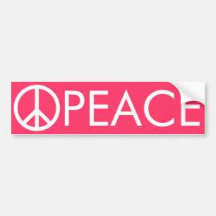 Sticker de pare-chocs rose