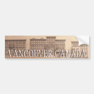 Sticker de pare-chocs Vancouver Cadeaux de souveni
