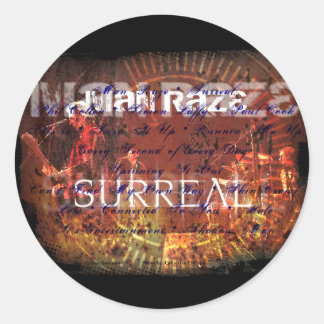 Sticker de paroles surréalistes