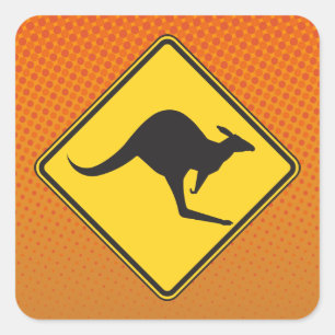 Sticker de passage de Kangaroo