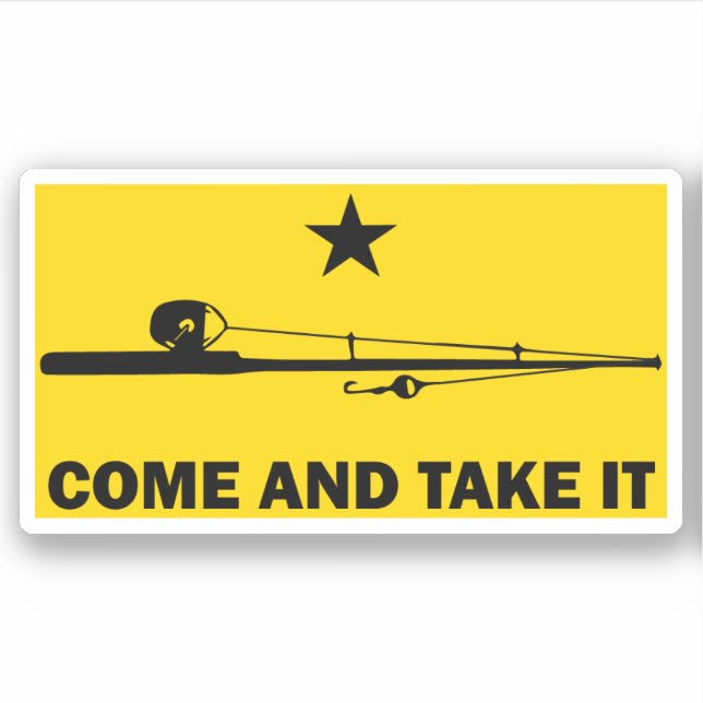 Sticker de pêche drôle et sarcastique (Devant)