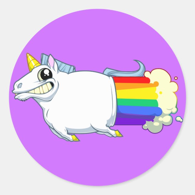 Sticker de pépins de licorne (Devant)