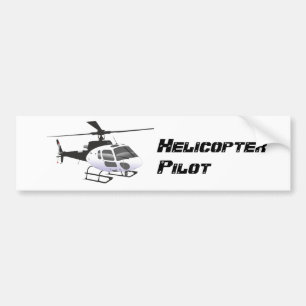 Sticker de pilote d'hélicoptère