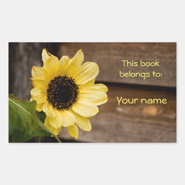 sticker de plaque de tournesol (Devant)